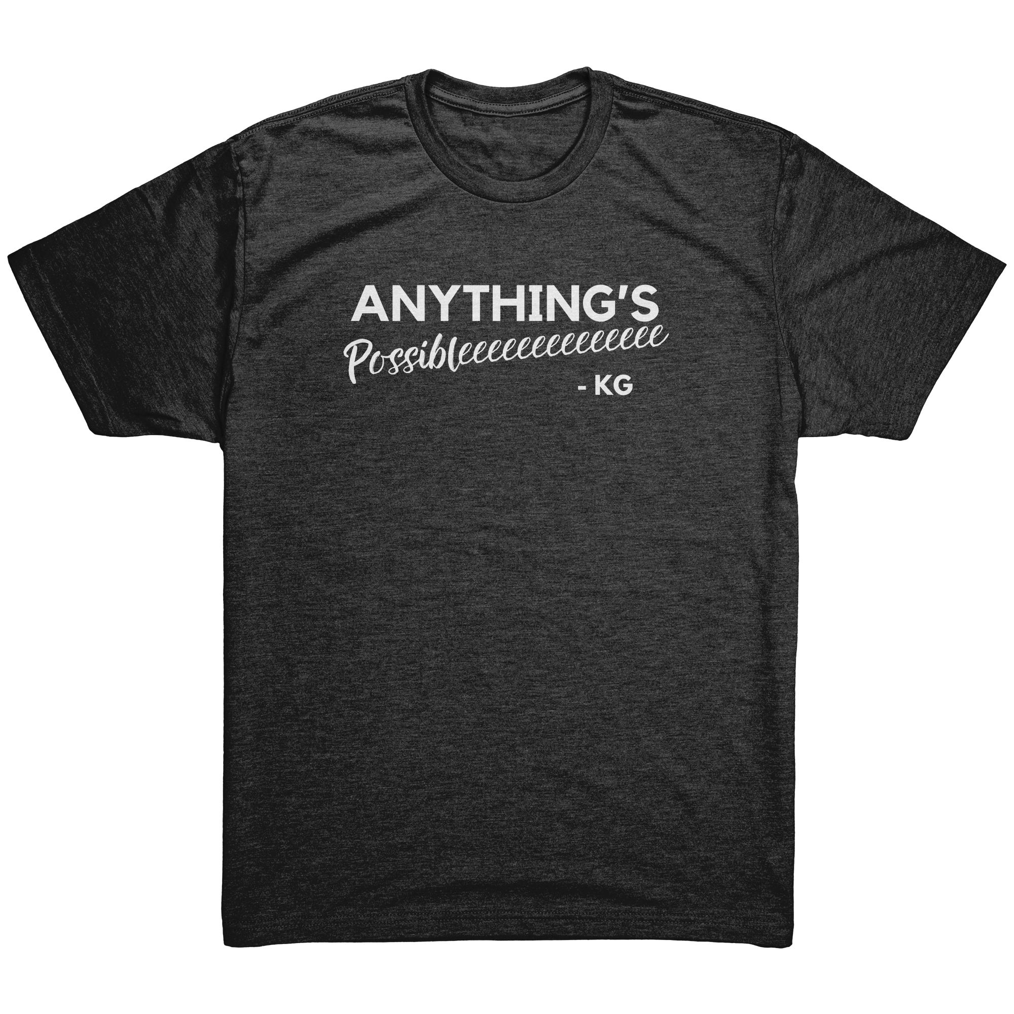Anything's Possible T-Shirt - Vintage Black